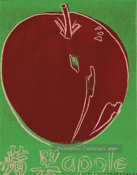  warhol peinture à l’huile - Apple Andy Warhol